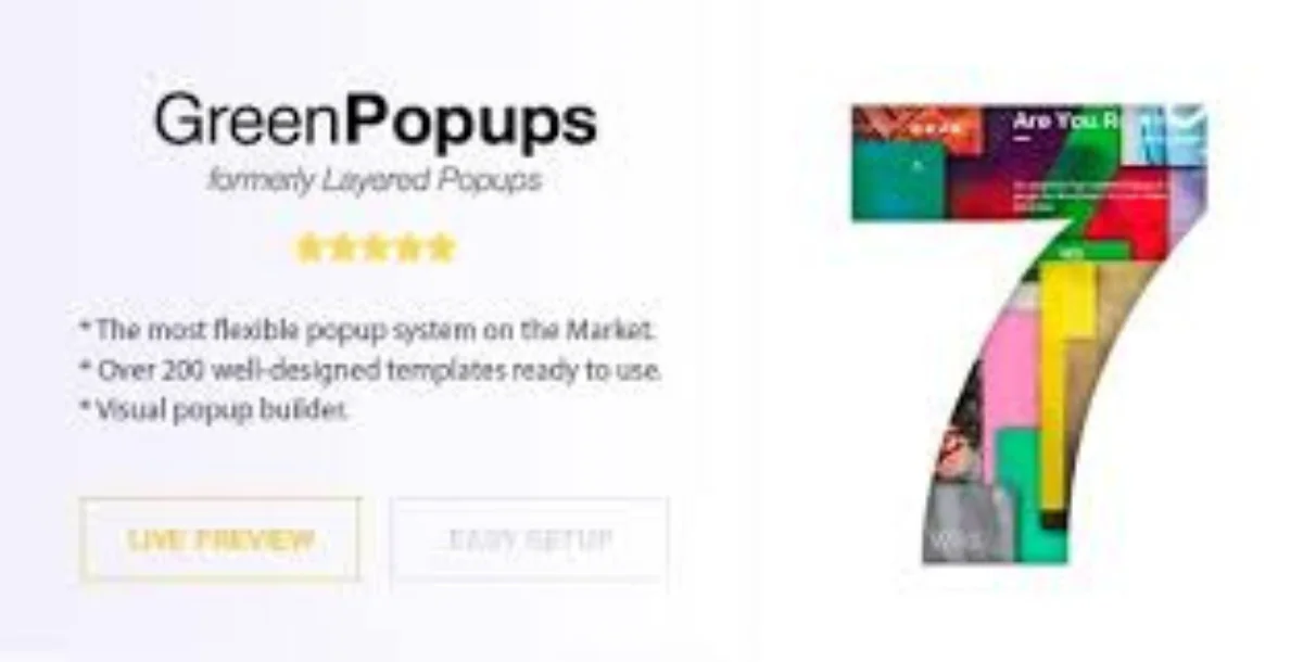 Green Popups (formerly Layered Popups) v7.54 - Popup Plugin for WordPress