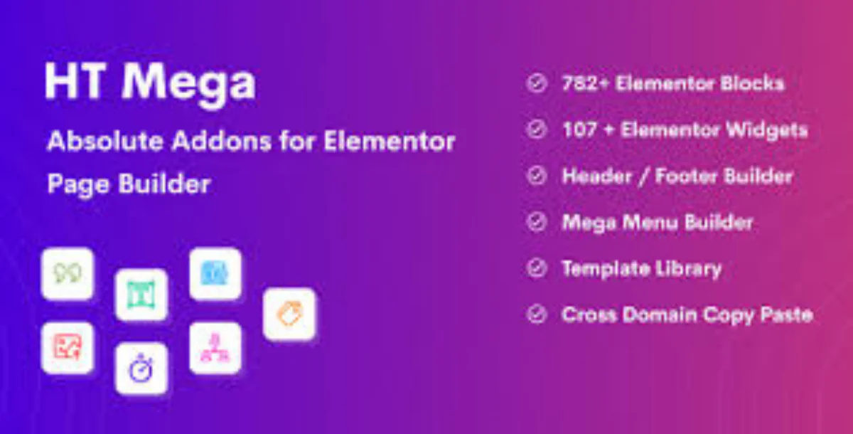 HT Mega Pro v2.1.2 – Absolute Addons for Elementor Page Builder