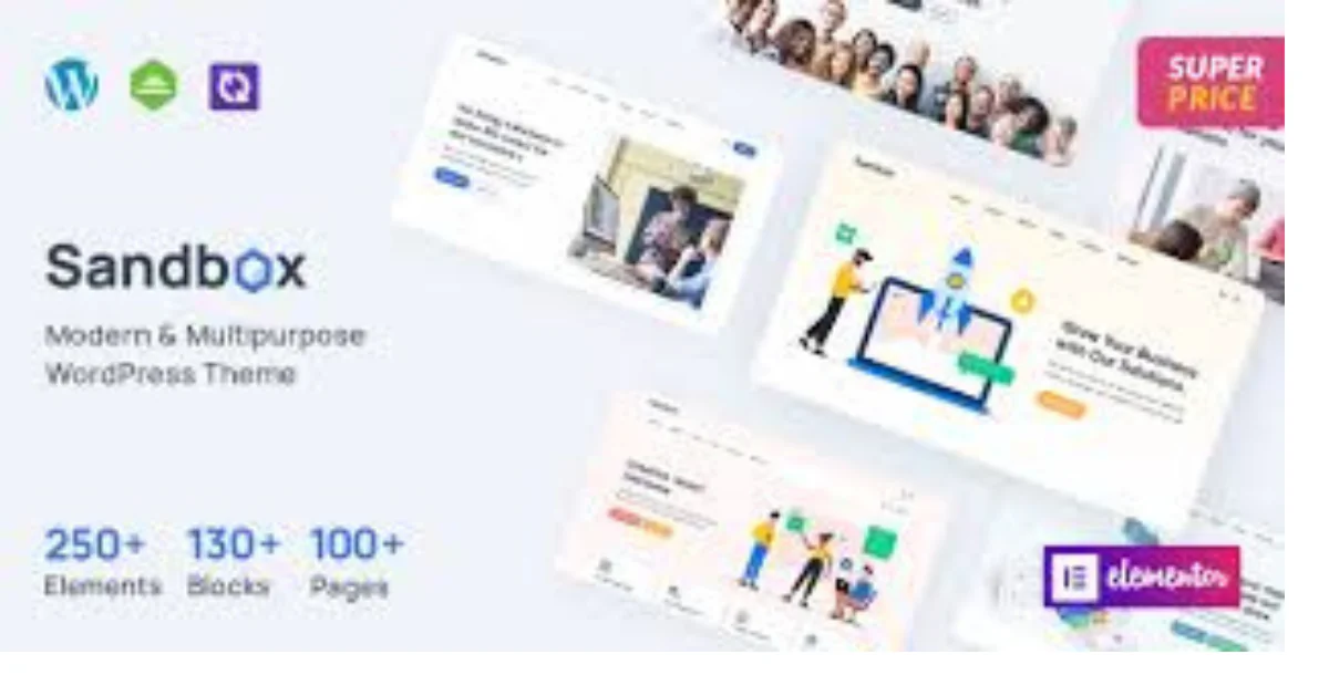 Sandbox v1.1.20 - Modern & Multipurpose WordPress Theme