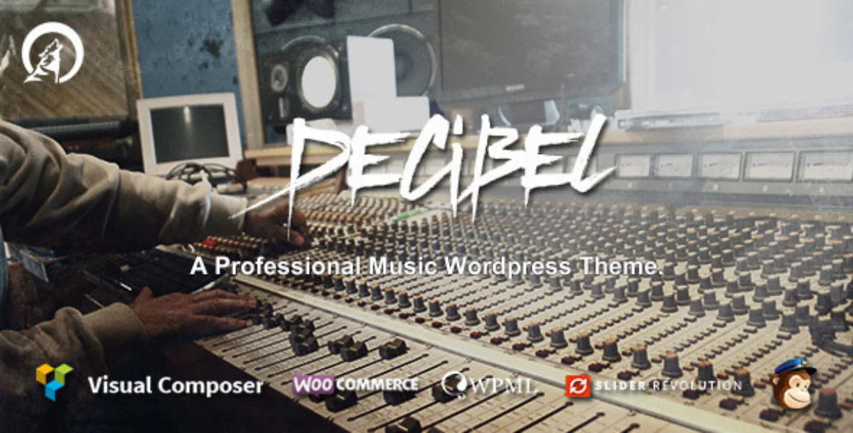 Decibel v3.8.80 - Professional Music Wordpress Theme