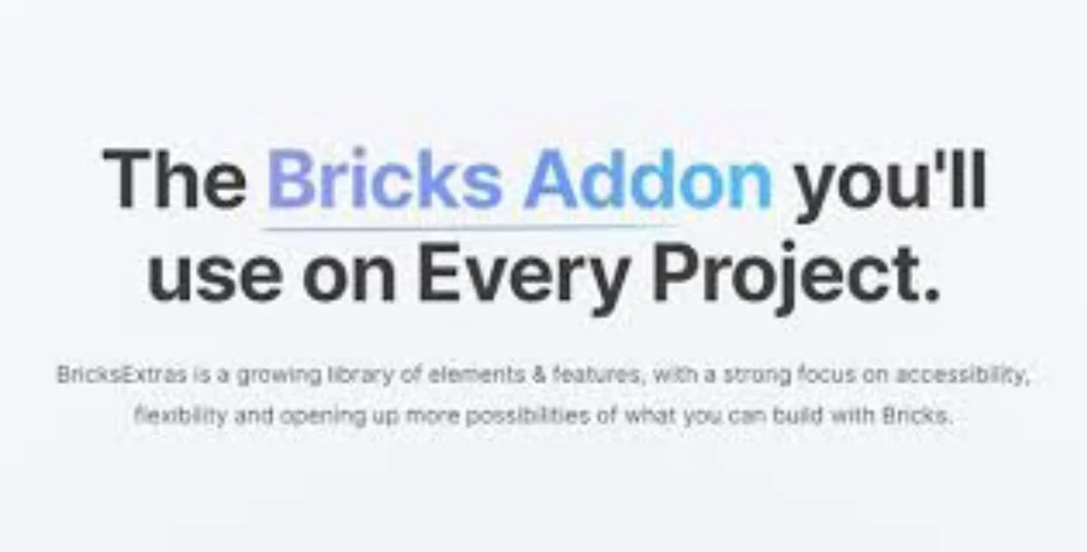 BricksExtras v1.6.6 - Premium Bricks Builder Addon