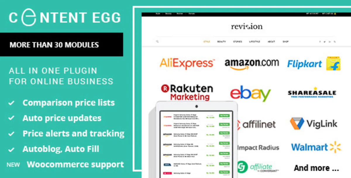 Content Egg v18.16.3 - all in one plugin for Affiliate