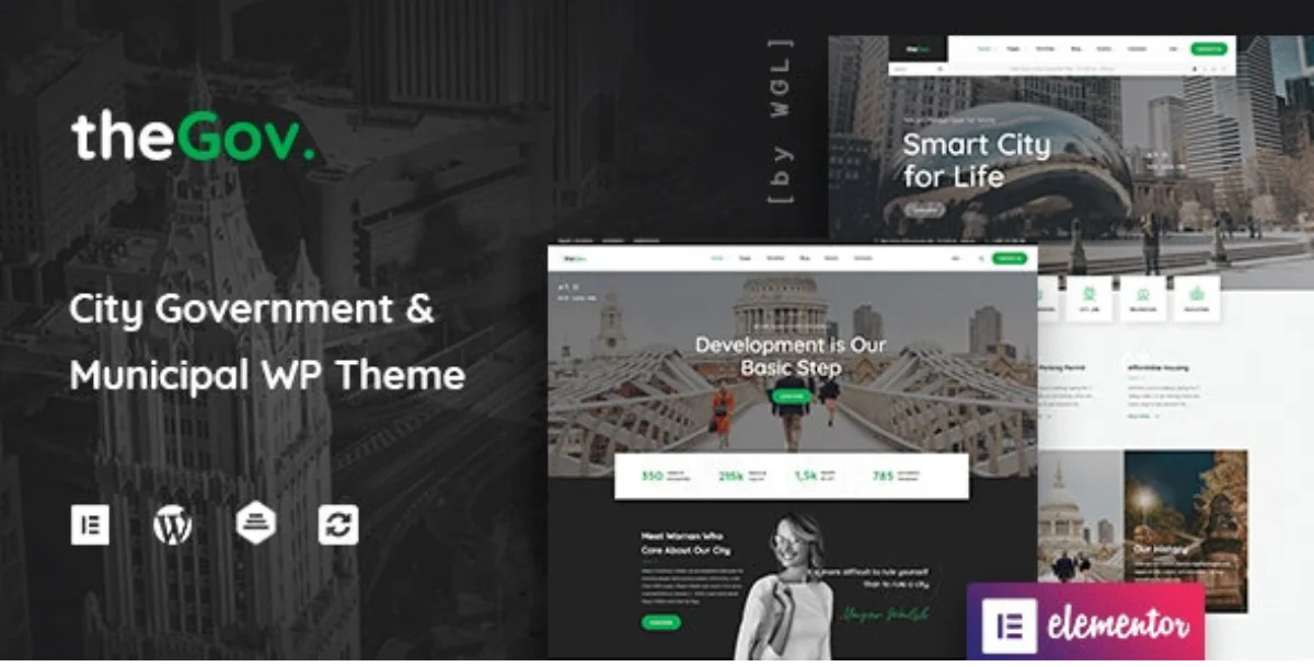 TheGov v2.0.21 - Municipal and Government WordPress Theme