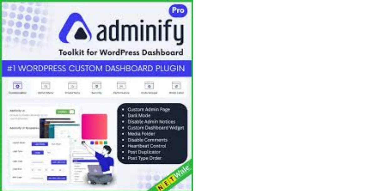 WP Adminify PRO v4.0.8 - Powerhouse Toolkit for WordPress Dashboard