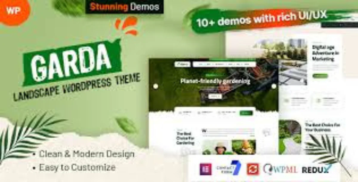 Garda v1.0.5 - Gardening WordPress Theme