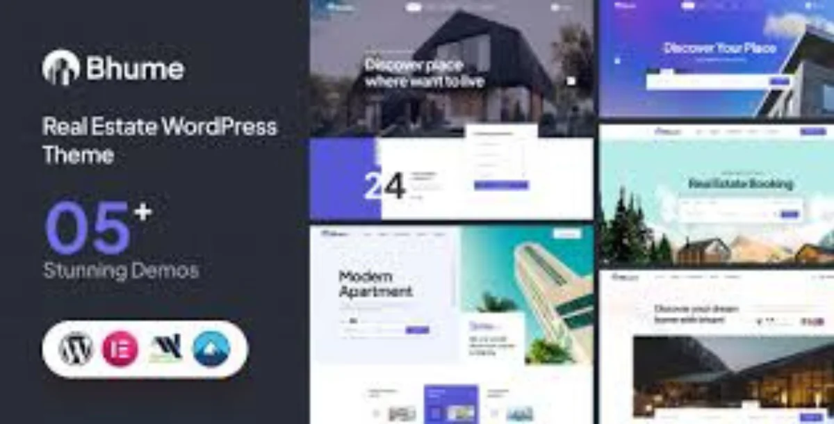 Bhume v1.0.9 - Real Estate WordPress Theme