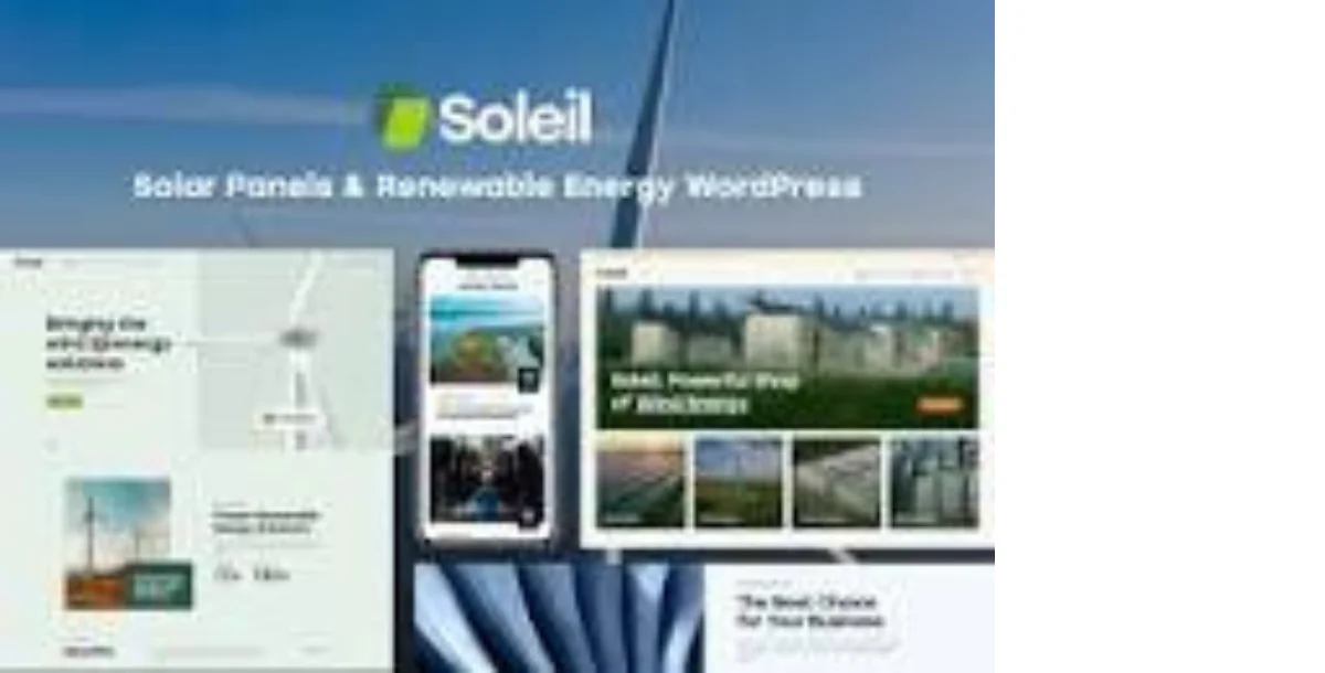 Soleil v1.22 - Solar Panels & Renewable Energy WordPress Theme