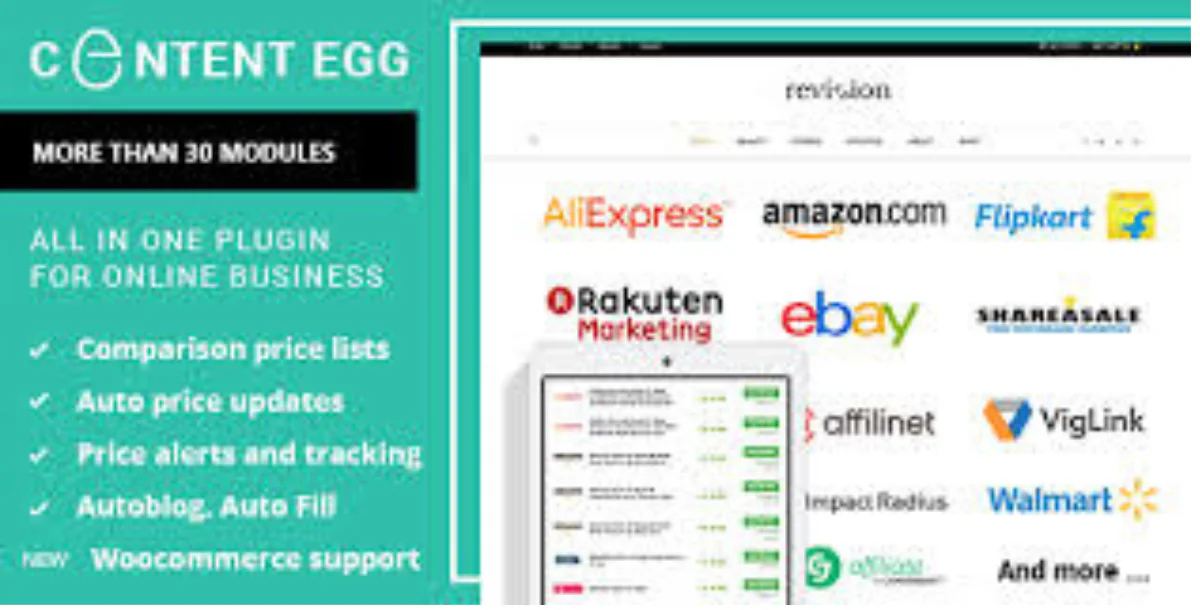 Affiliate Egg v10.11.1 - Niche Affiliate Marketing Wordpress Plugin