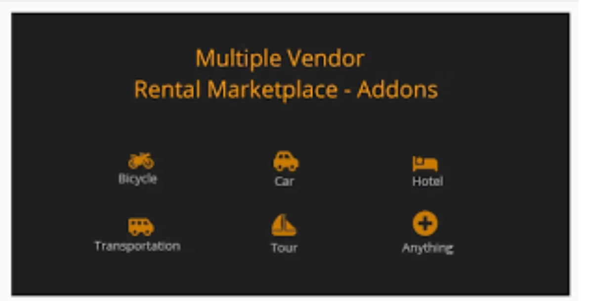 Multiple Vendor for Rental Marketplace in WooCommerce (add-ons) v1.0.7