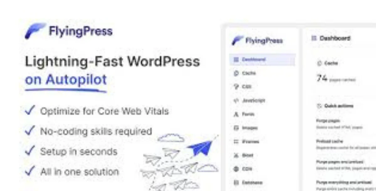 FlyingPress 5.3.1 – Lightning-Fast WordPress on Autopilot