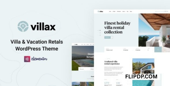 Villax v1.2.1 – Premium Villa & Vacation Rentals WordPress Theme