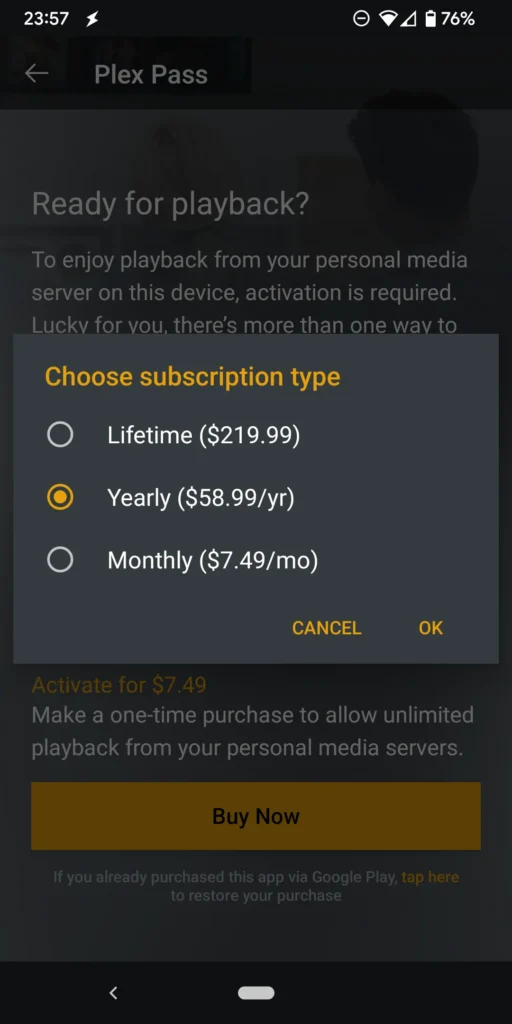 Plex Pass: Free vs Paid Features