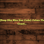 #00BFFF (Deep Sky Blue Hex Code): Colors That Inspire Creativity