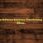 Enterprise Software Solutions: Transforming Business Efficiency