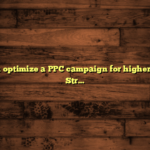 How do you optimize a PPC campaign for higher ROI?: Easy Strategies