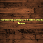 Human Resources in Education Sector: Building Better Teams