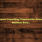 Management Consulting Frameworks: Streamlining Business Success