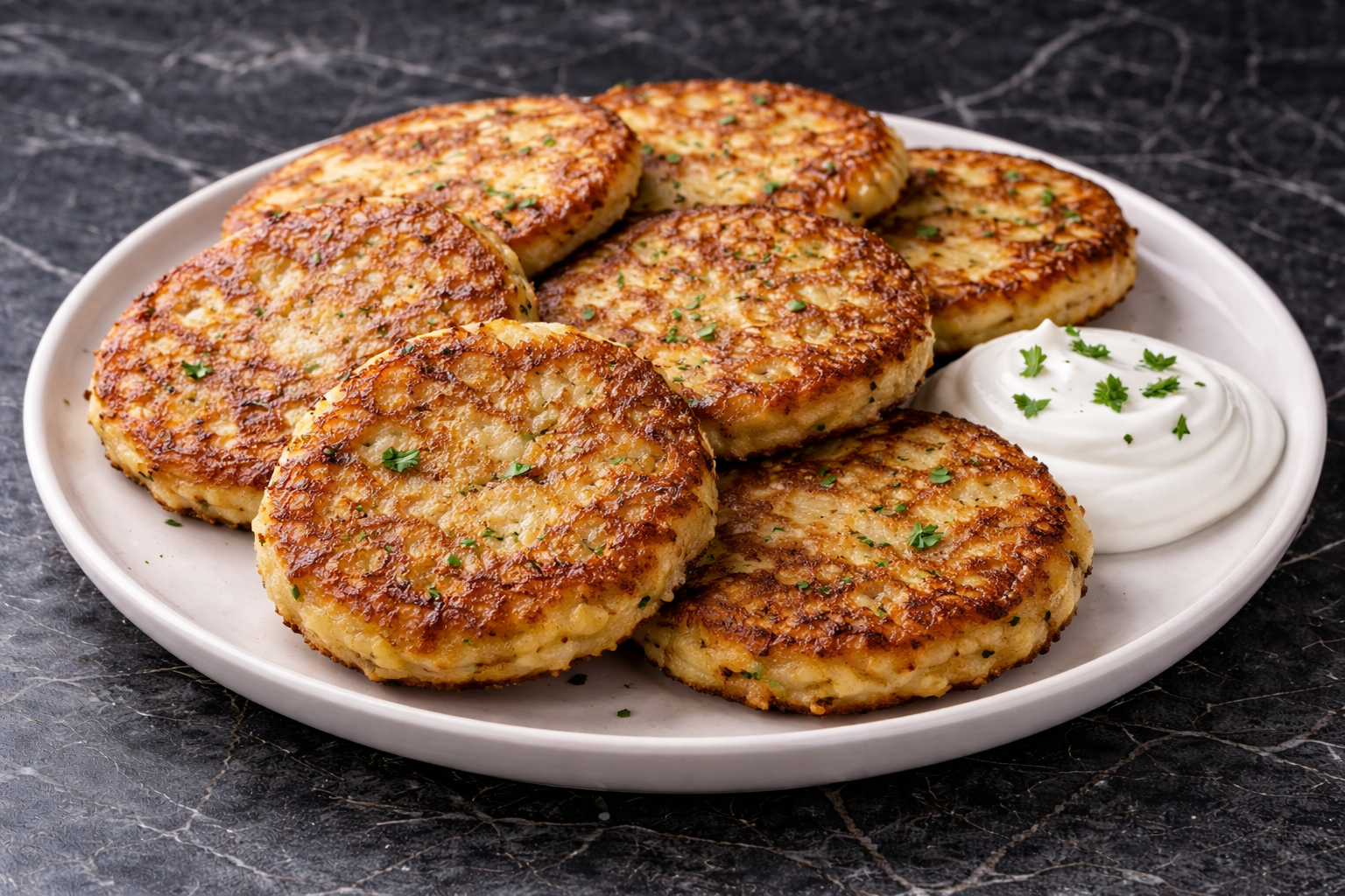 Potato Pancakes from Mashed Potatoes