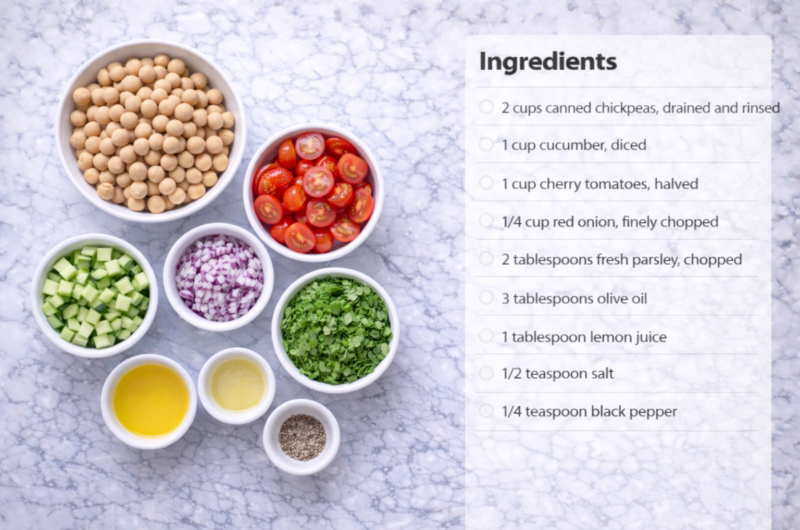 Chickpea Salad